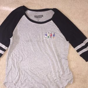 Embroidered Stranger Things Shirt
